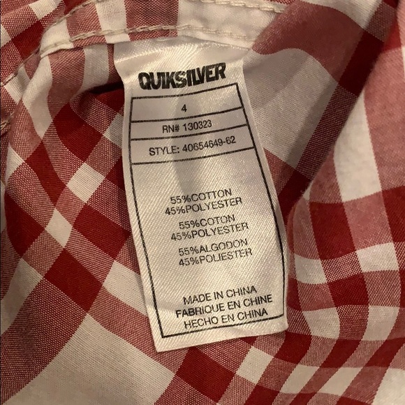 QuickSilver toddler button down - Picture 3 of 4